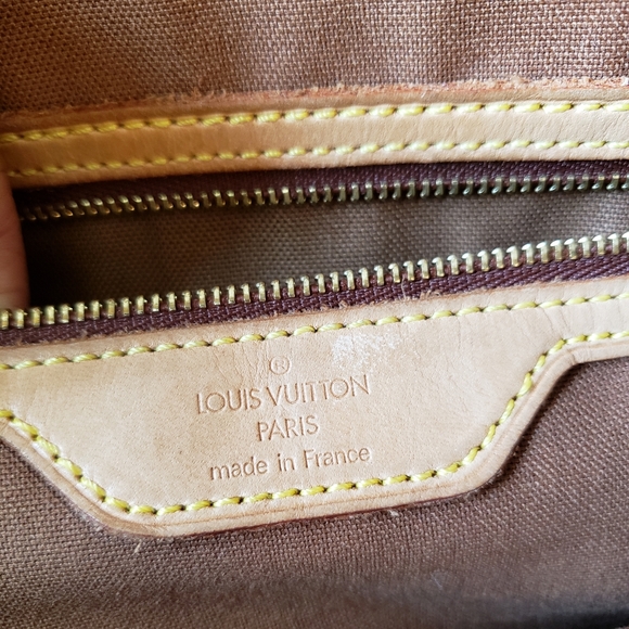 💯% AUTH Louis Vuitton Monogram Cabas Mezzo - Picture 4 of 8